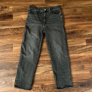 Madewell Perfect Vintage Straight Jean in Cosner Wash, Tall 30